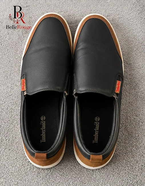 Men's Casual Sneakers - Black/Brown, Like New thumbnail 4